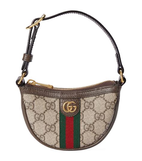 gucci pochette gg canvas mini|GUCCI Ophidia mini leather.